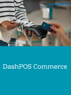 DashPOS Commerce<br />
Commerce platform for<br />
Project & Task management,<br />
Collaboration and time-tracking tools.<br />
Point Of Sale<br />
Inventory Management<br />
CRM & More<br />
